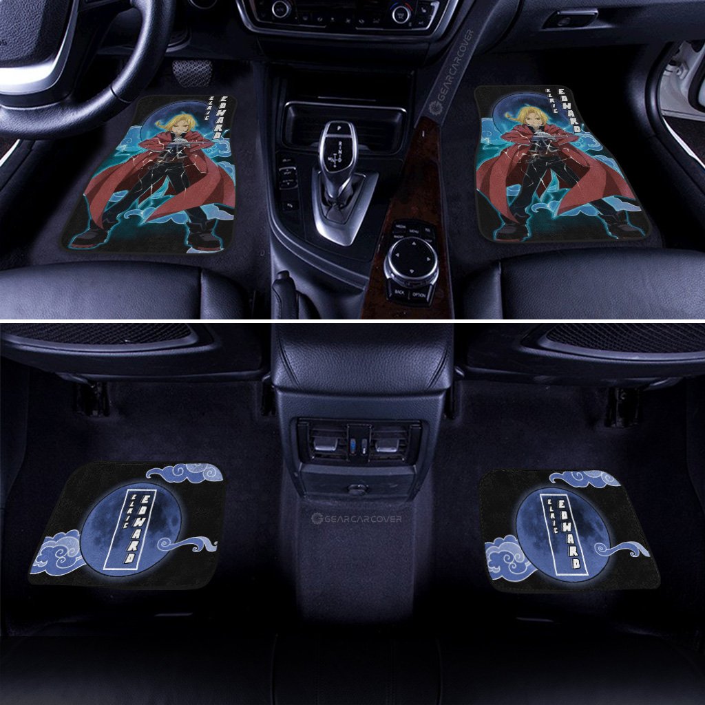 Elric Edward Car Floor Mats Custom Fullmetal Alchemist Anime Car Interior Accessories - Gearcarcover - 3