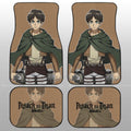 Eren Yeager Car Floor Mats Custom Main Hero Attack On Titan Anime Car Accessories - Gearcarcover - 2