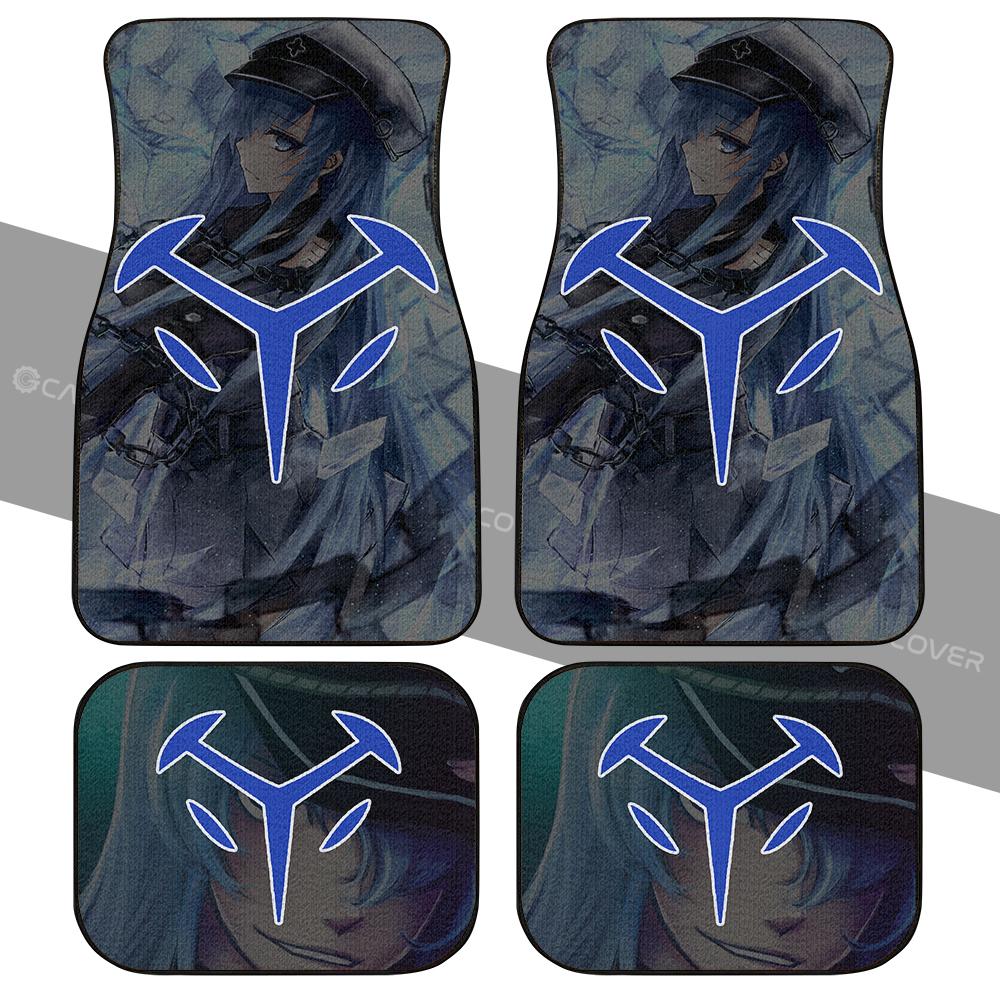 Esdeath Akame Ga Kill Anime Car Floor Mats Custom Car Interior Accessories - Gearcarcover - 2