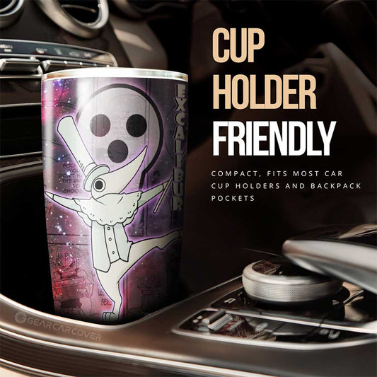 Excalibur Tumbler Cup Custom Soul Eater Anime Manga Galaxy Style - Gearcarcover - 2