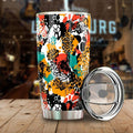 Exotic Leopard Tumbler Cup Custom Animal Skin Print - Gearcarcover - 1
