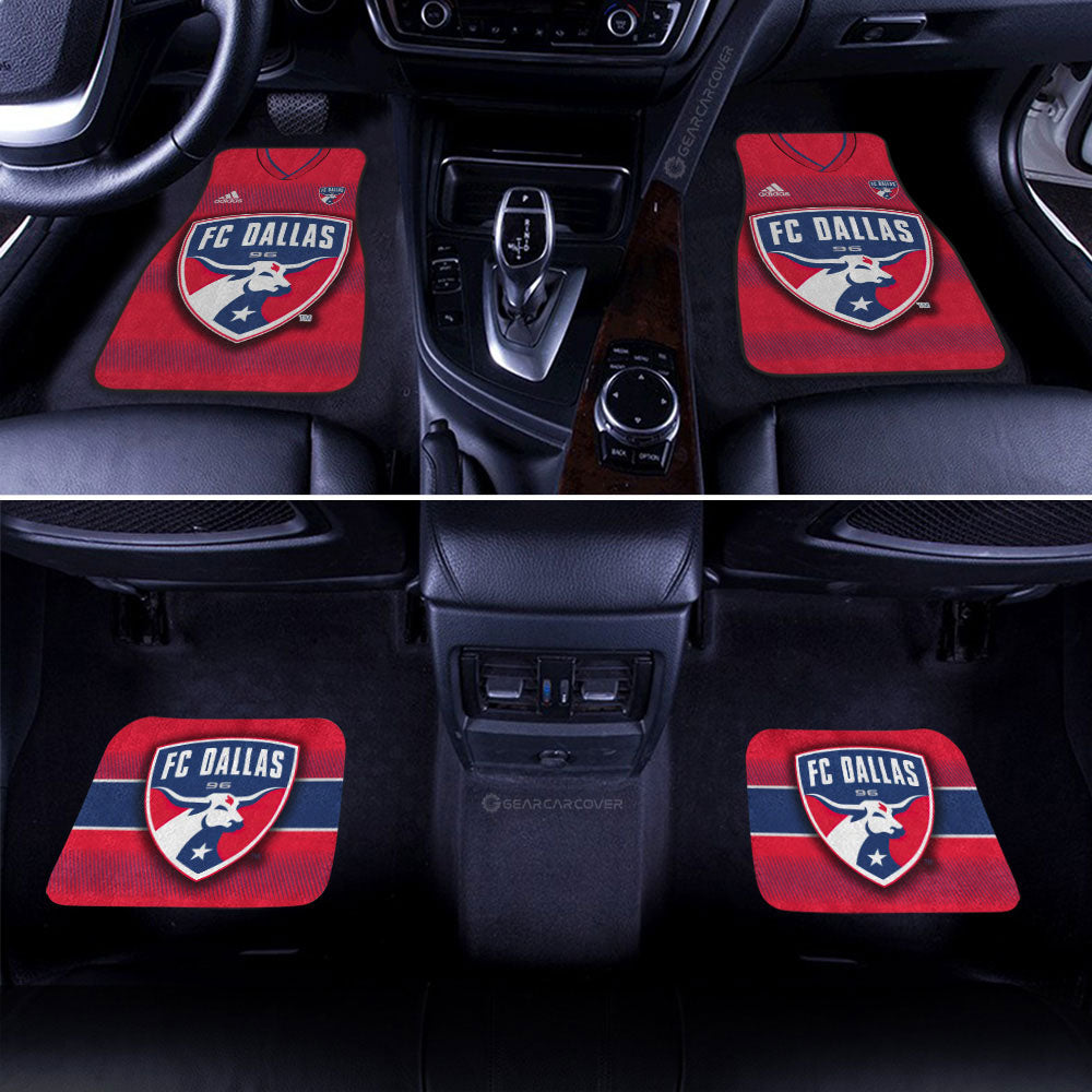 FC Dallas Car Floor Mats Custom Car Accessories For Fans - Gearcarcover - 2