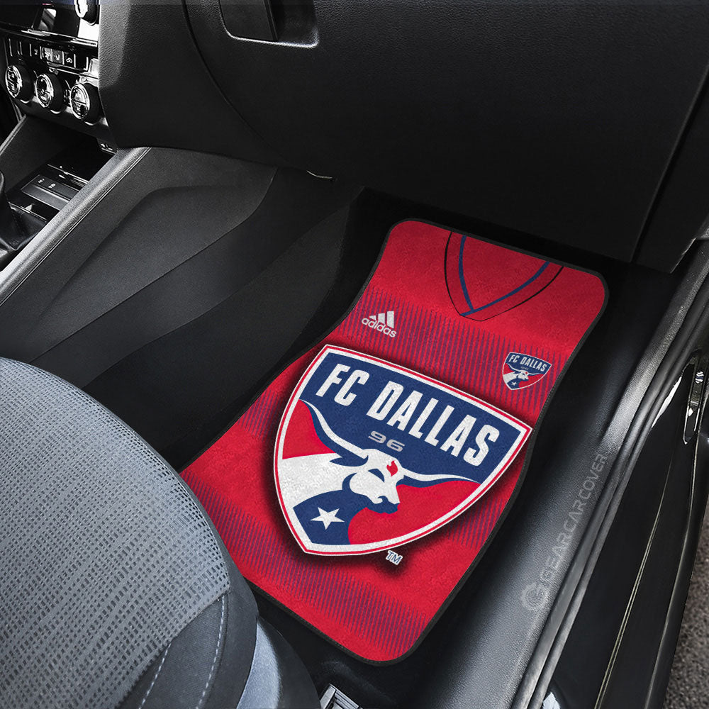 FC Dallas Car Floor Mats Custom Car Accessories For Fans - Gearcarcover - 3