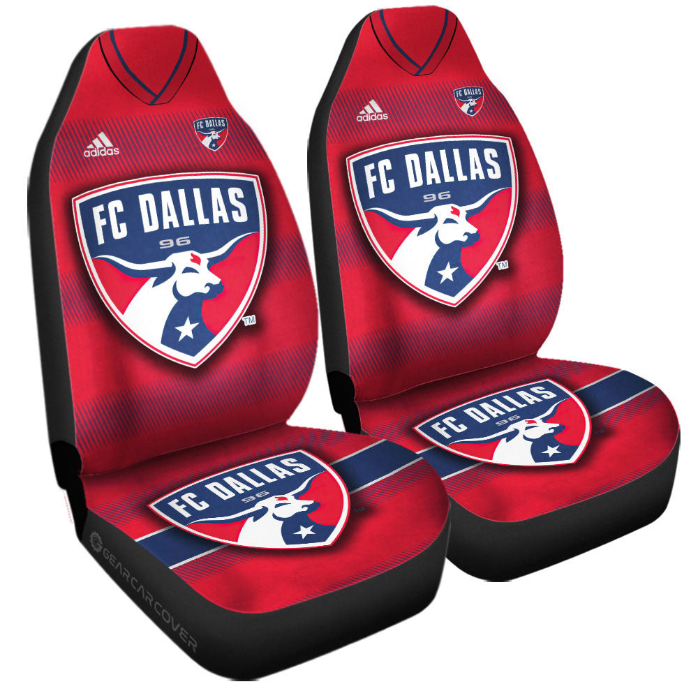 FC Dallas Car Seat Covers Custom Car Accessories For Fans - Gearcarcover - 2