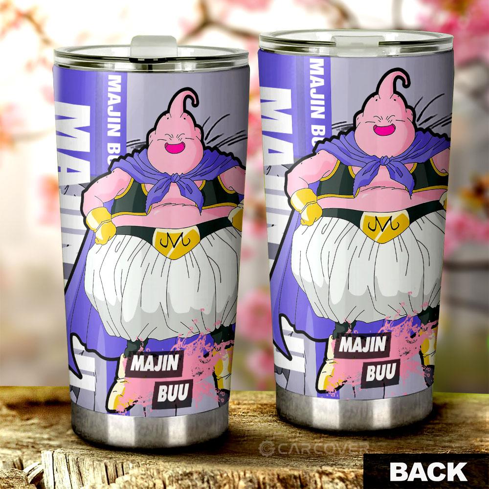 Fat Majin Buu Tumbler Cup Custom Dragon Ball Anime Car Accessories - Gearcarcover - 3