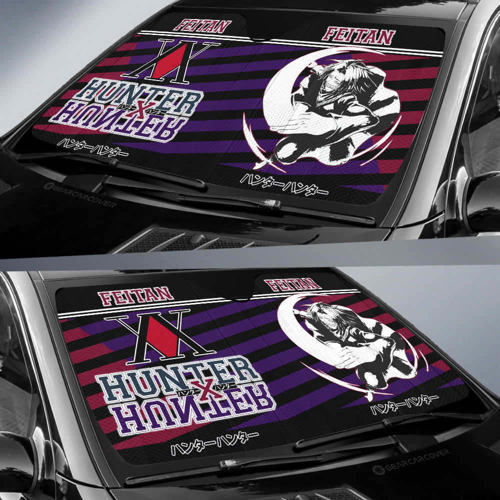 Feitan Pohtoh Car Sunshade Custom Hunter x Hunter Anime Car Interior Accessories - Gearcarcover - 3
