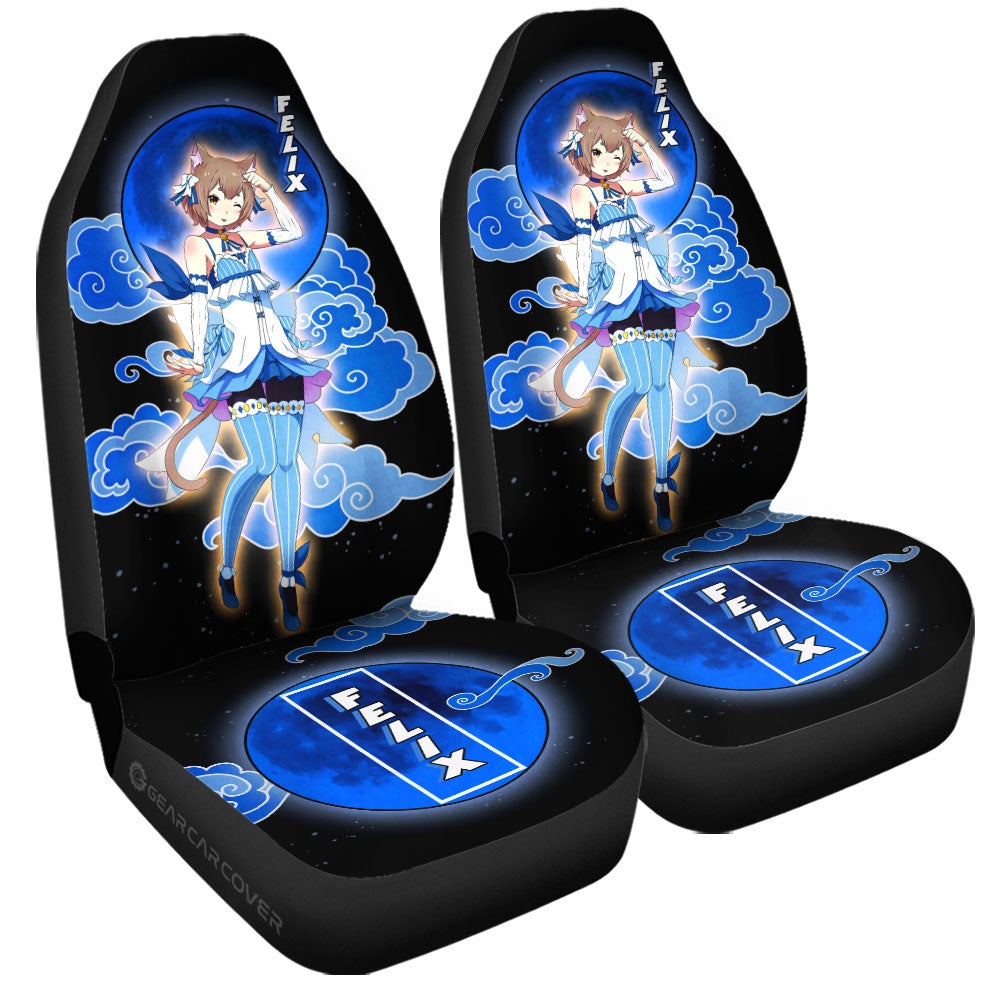 Felix Car Seat Covers Custom Re:Zero Anime Car Accessoriess - Gearcarcover - 3