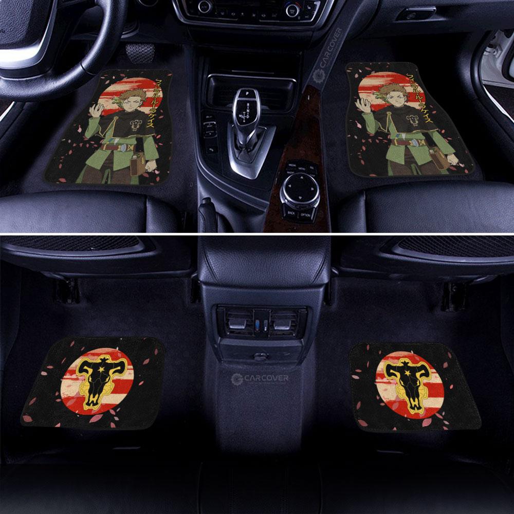 Finral Roulacase Car Floor Mats Custom Black Clover Anime Car Interior Accessories - Gearcarcover - 3