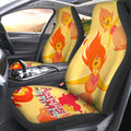 Fire Princess Adventure Time Car Seat Covers Custom Cartoon Car Accessories - Gearcarcover - 2