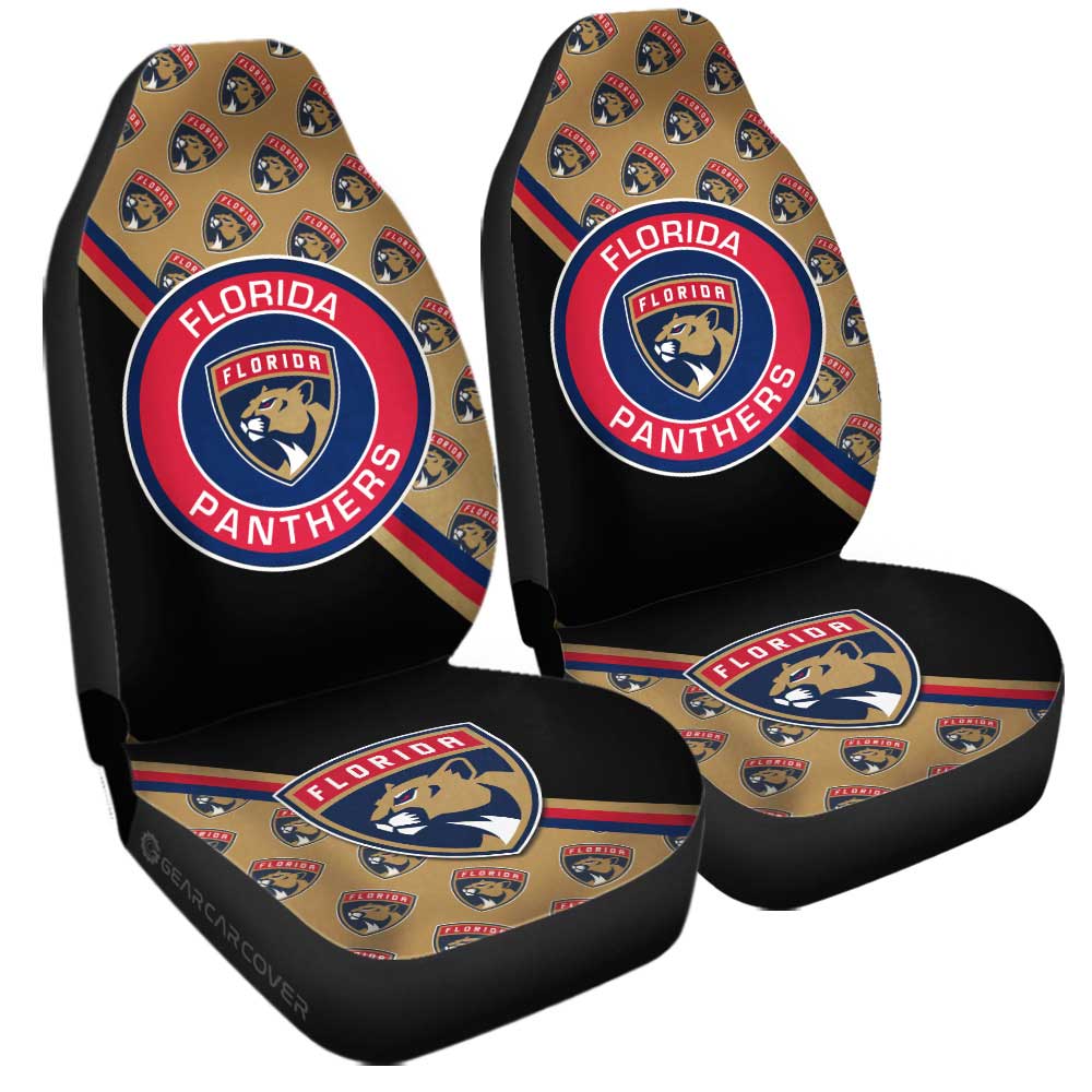 Florida Panthers Car Seat Covers Custom Car Accessories For Fans - Gearcarcover - 3