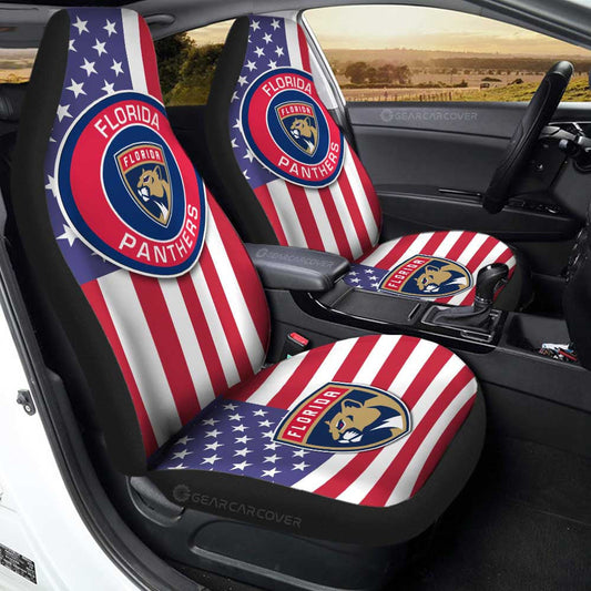 Florida Panthers Car Seat Covers Custom Car Accessories - Gearcarcover - 1