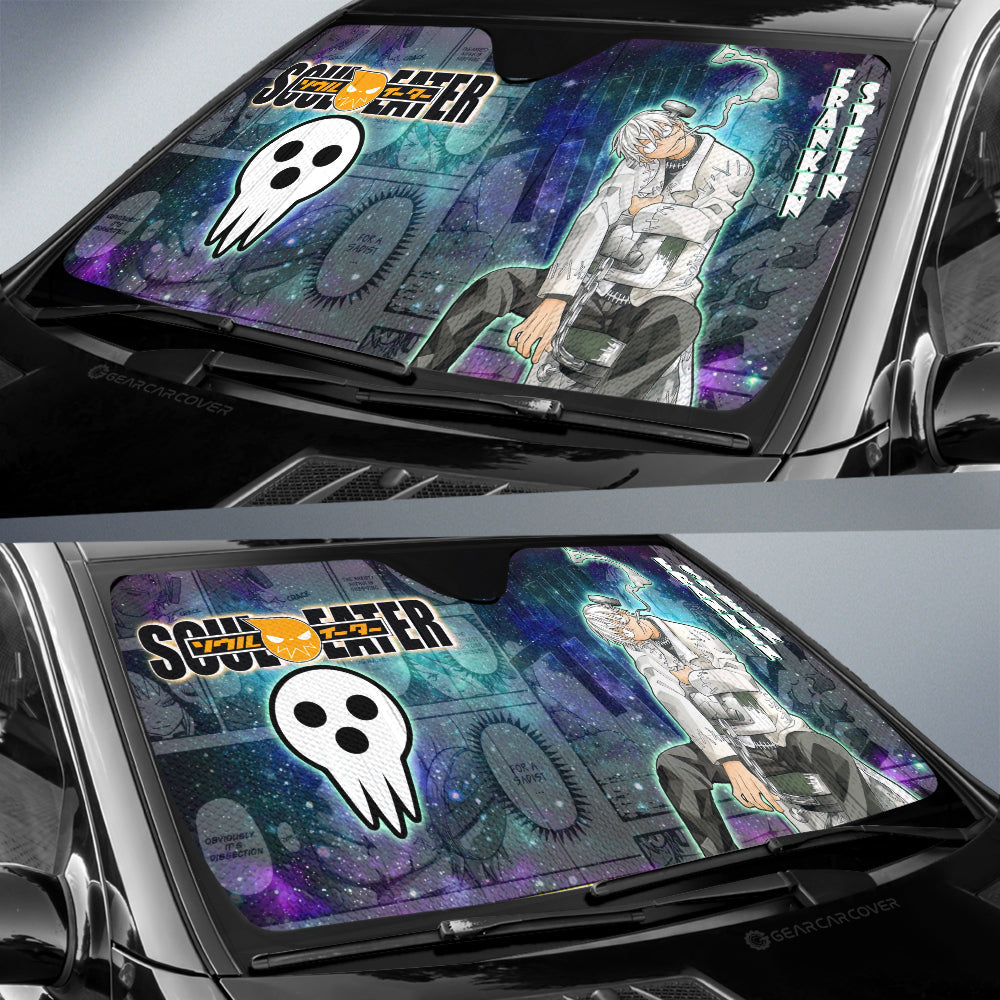 Franken Stein Car Sunshade Custom Soul Eater Anime Manga Galaxy Style - Gearcarcover - 2