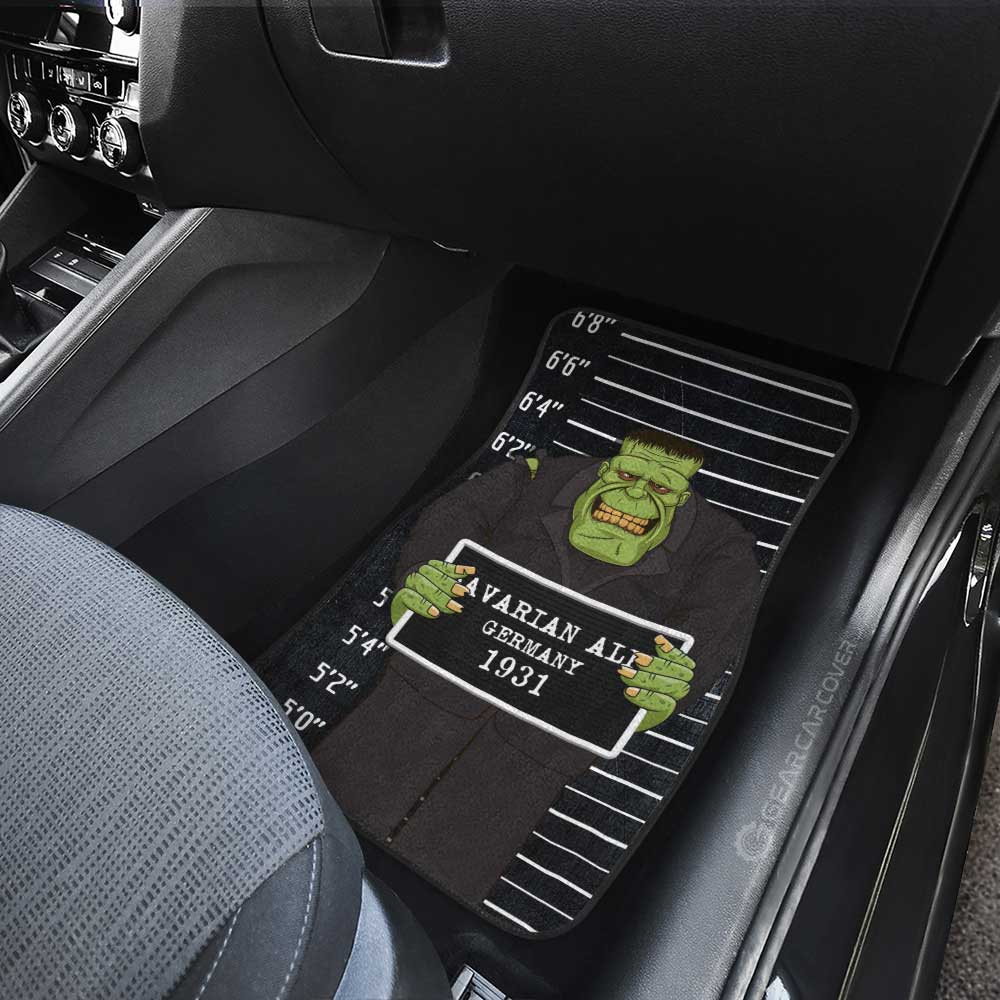 Frankenstein Car Floor Mats Custom Horror Characters Car Accessories - Gearcarcover - 4