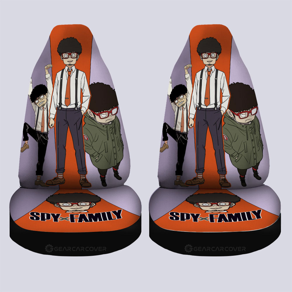 Franky Franklin Car Seat Covers Custom Spy x Family Anime Car Accessories - Gearcarcover - 4