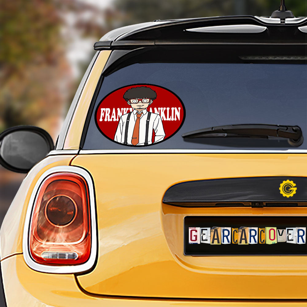 Franky Franklin Car Sticker Custom Spy x Family Anime Car Accessories - Gearcarcover - 1