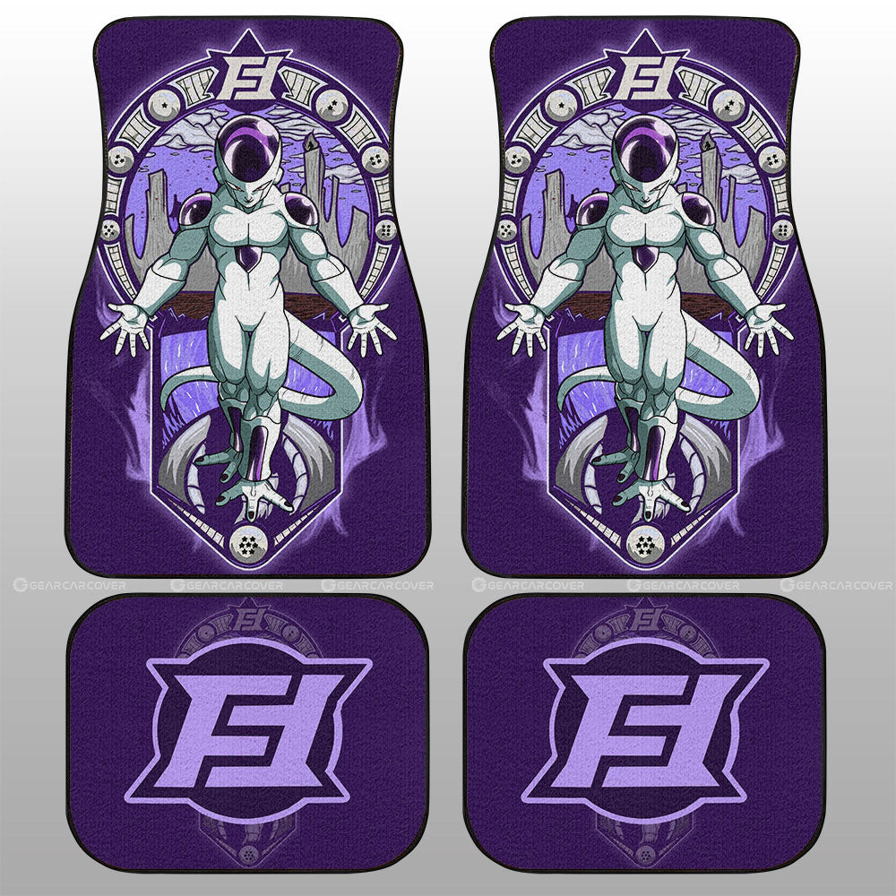 Frieza Car Floor Mats Custom Dragon Ball Car Interior Accessories - Gearcarcover - 1