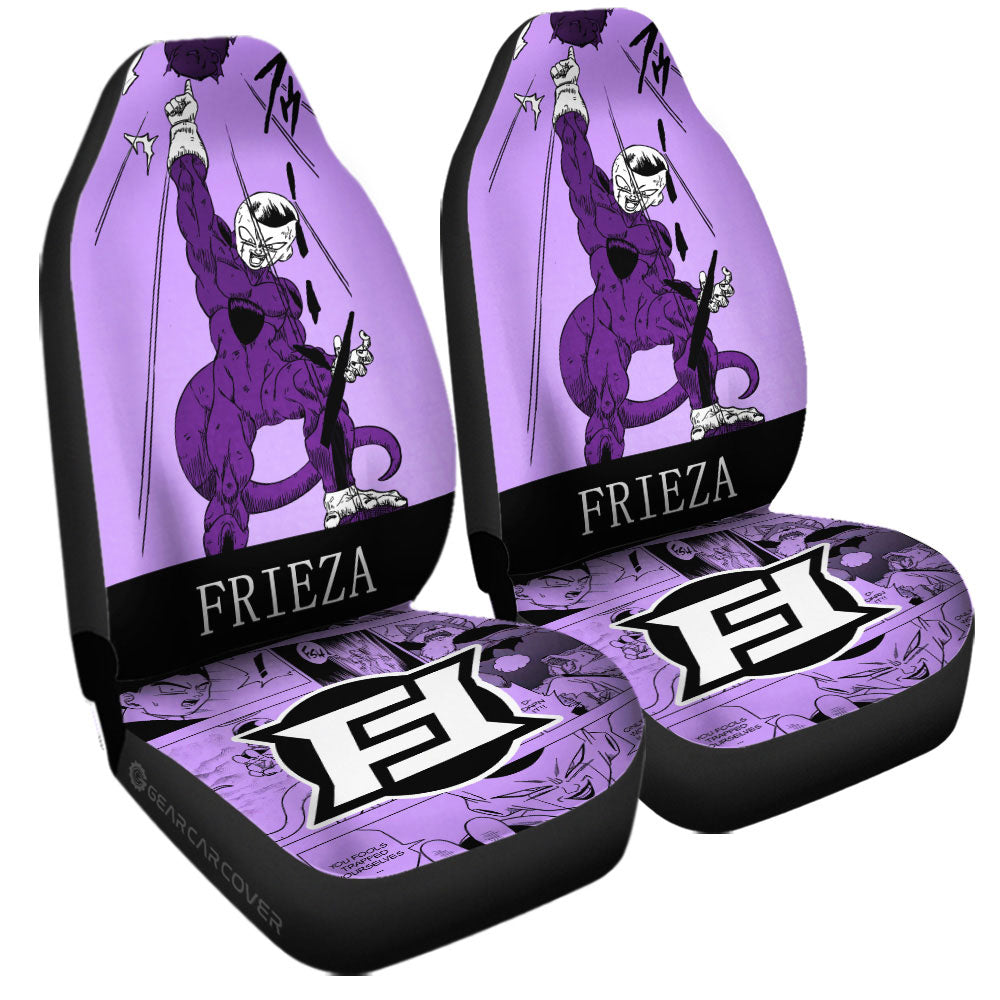 Frieza Car Seat Covers Custom Dragon Ball Anime Manga Color Style - Gearcarcover - 3