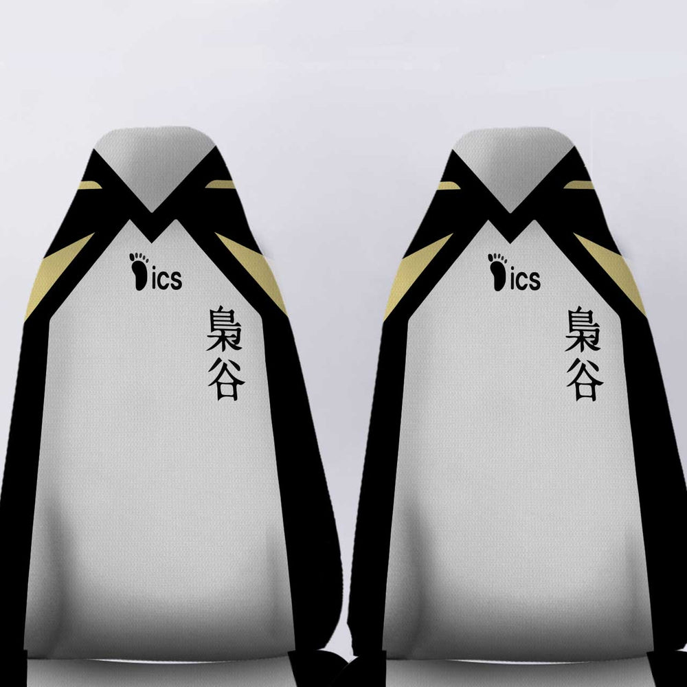 Fukurodani Car Seat Covers Personalized Haikyuu Anime Car Accessories - Gearcarcover - 4