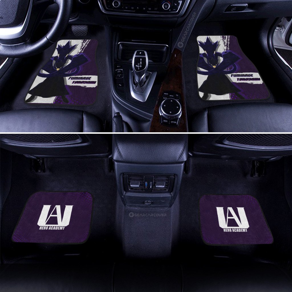 Fumikage Tokoyami Car Floor Mats Custom For My Hero Academia Anime Fans - Gearcarcover - 3