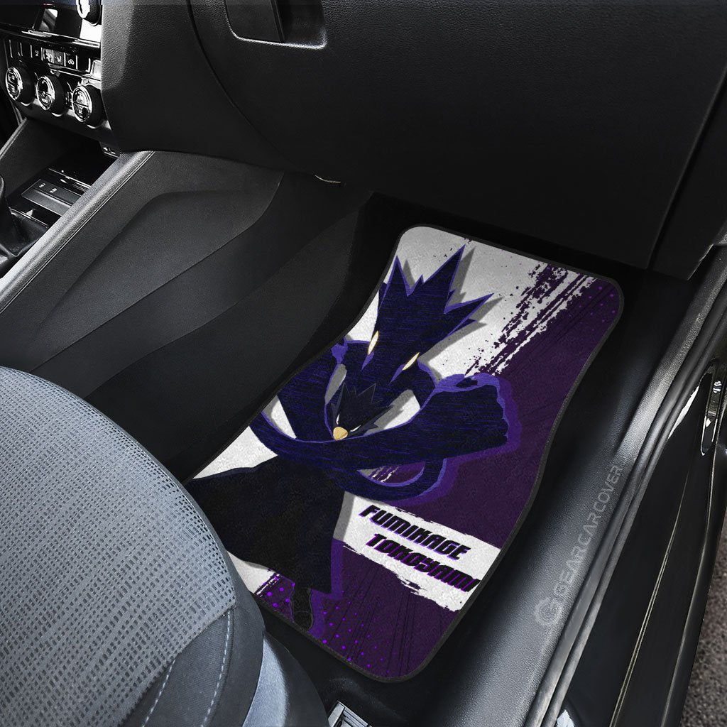 Fumikage Tokoyami Car Floor Mats Custom For My Hero Academia Anime Fans - Gearcarcover - 4