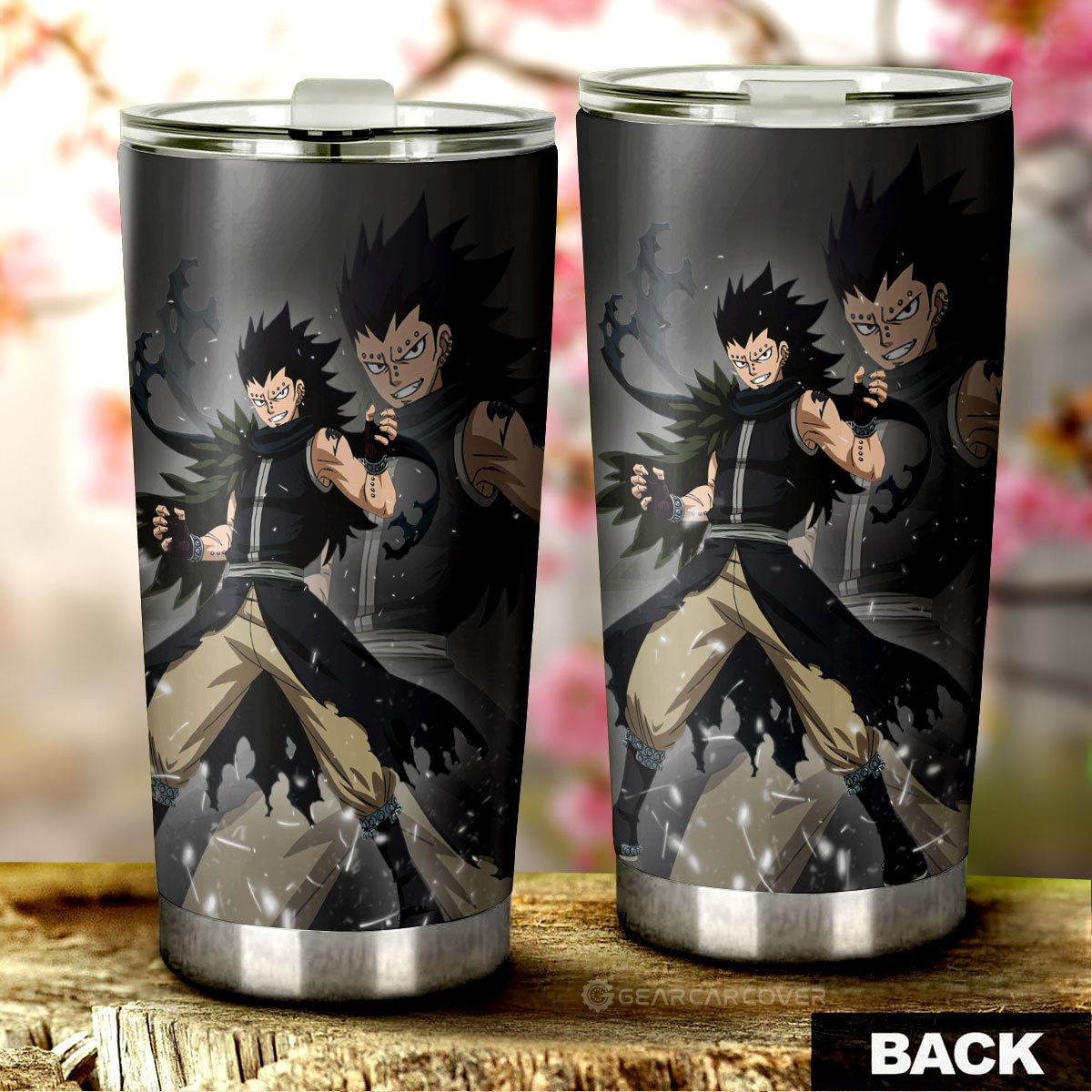 Gajeel Redfox Tumbler Cup Custom Fairy Tail Anime - Gearcarcover - 3