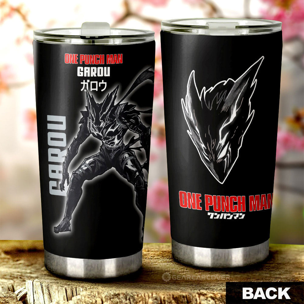 Garou Tumbler Cup Custom One Punch Man Anime Car Interior Accessories - Gearcarcover - 1