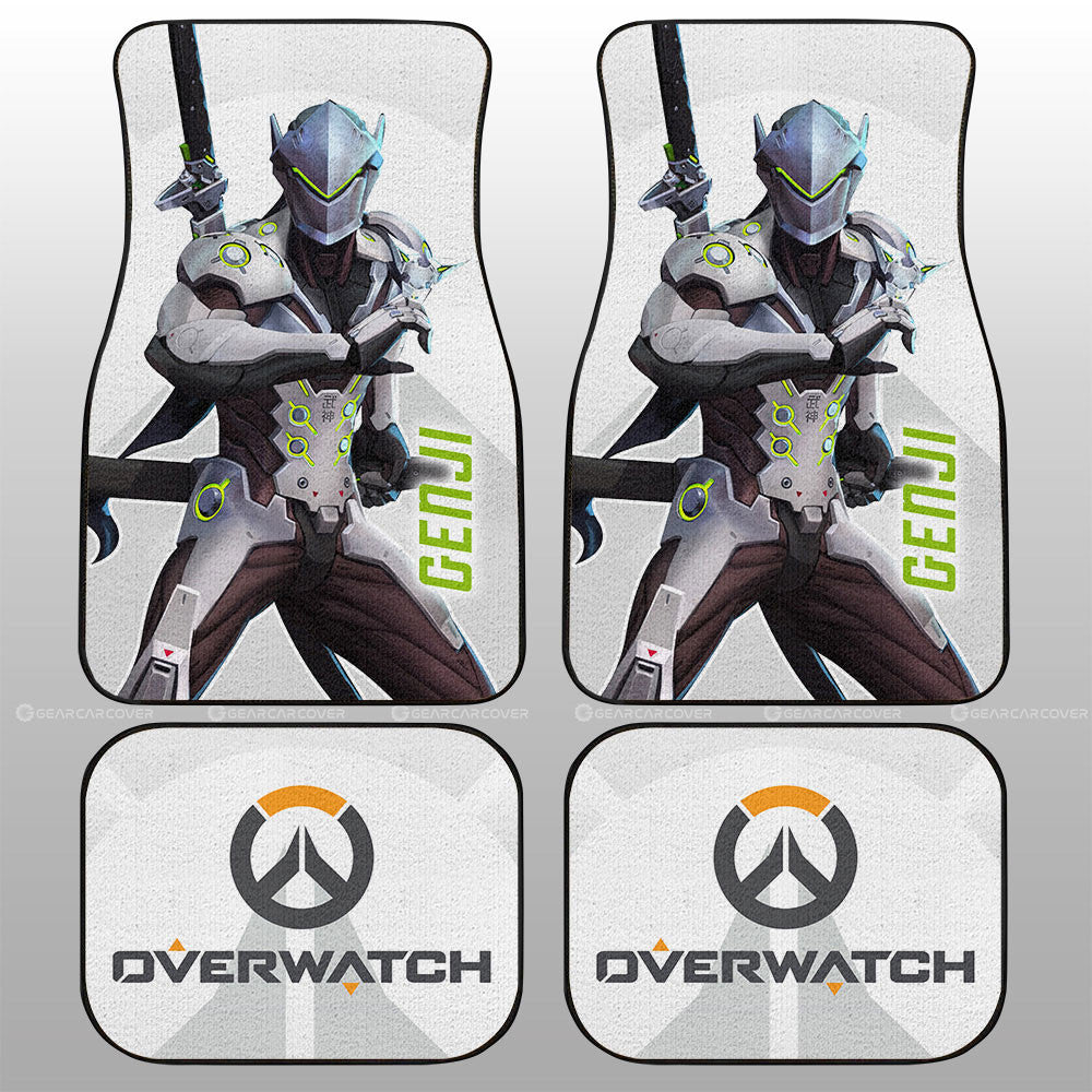 overwatch gear Genji Car Floor Mats Custom Overwatch