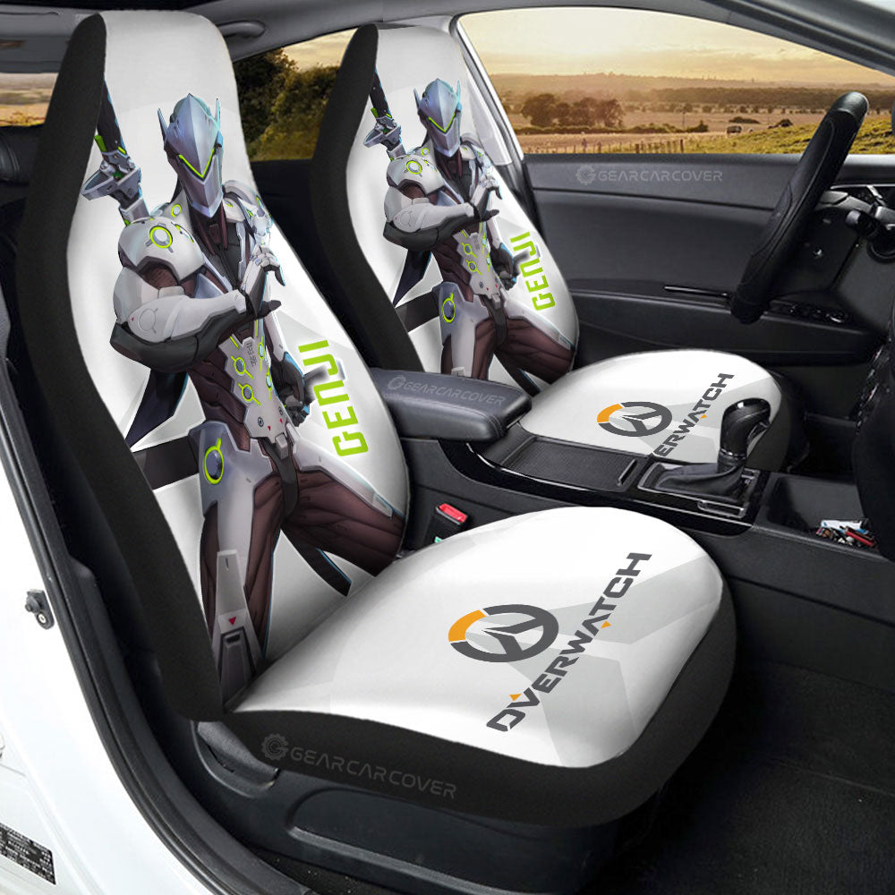 Genji Car Seat Covers Custom Overwatch - Gearcarcover - 2