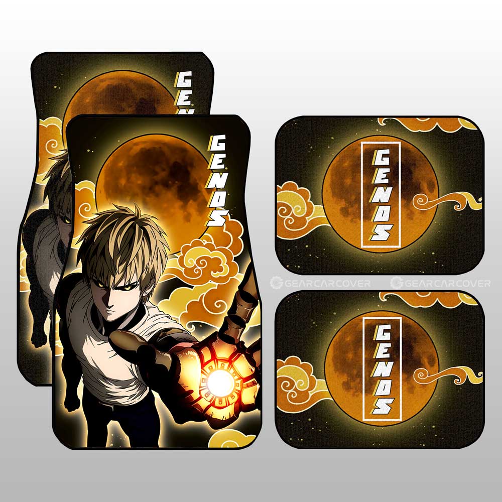 Genos Car Floor Mats Custom One Punch Man Anime Car Accessories - Gearcarcover - 1
