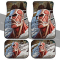 Giant Titan Car Floor Mats Custom Anime Attack On Titan Car Interior Accessories - Gearcarcover - 1