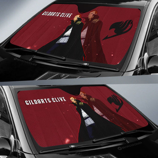 Gildarts Clive Car Sunshade Custom Fairy Tail Anime - Gearcarcover - 2