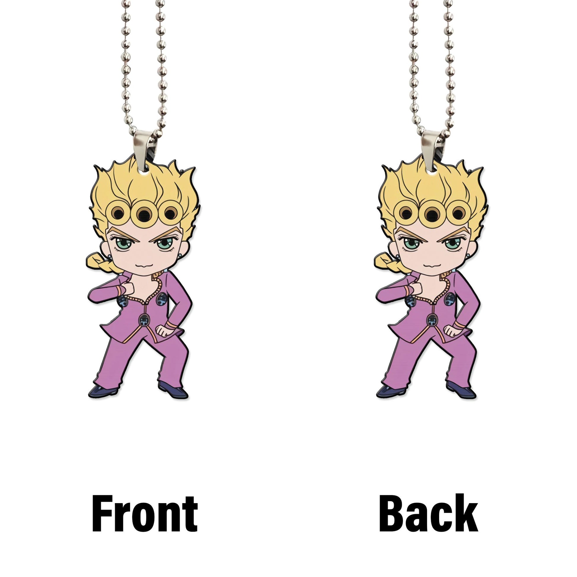 Giorno Giovanna Ornament Custom Anime JoJo's Bizarre Adventure Car Interior Accessories - Gearcarcover - 4
