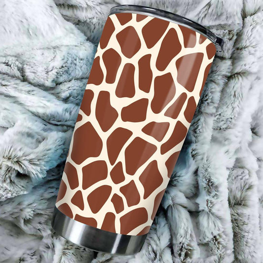 Giraffe Tumbler Stainless Steel Skin Pattern - Gearcarcover - 1