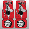 Giyuu Tomioka Car Floor Mats Custom Demon Slayer Anime Car Accessories Manga Style For Fans - Gearcarcover - 2