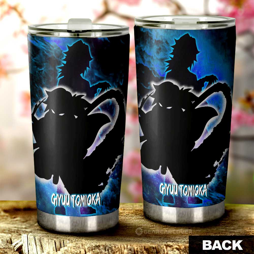 Giyuu Tomioka Tumbler Cup Custom Demon Slayer Anime - Gearcarcover - 3