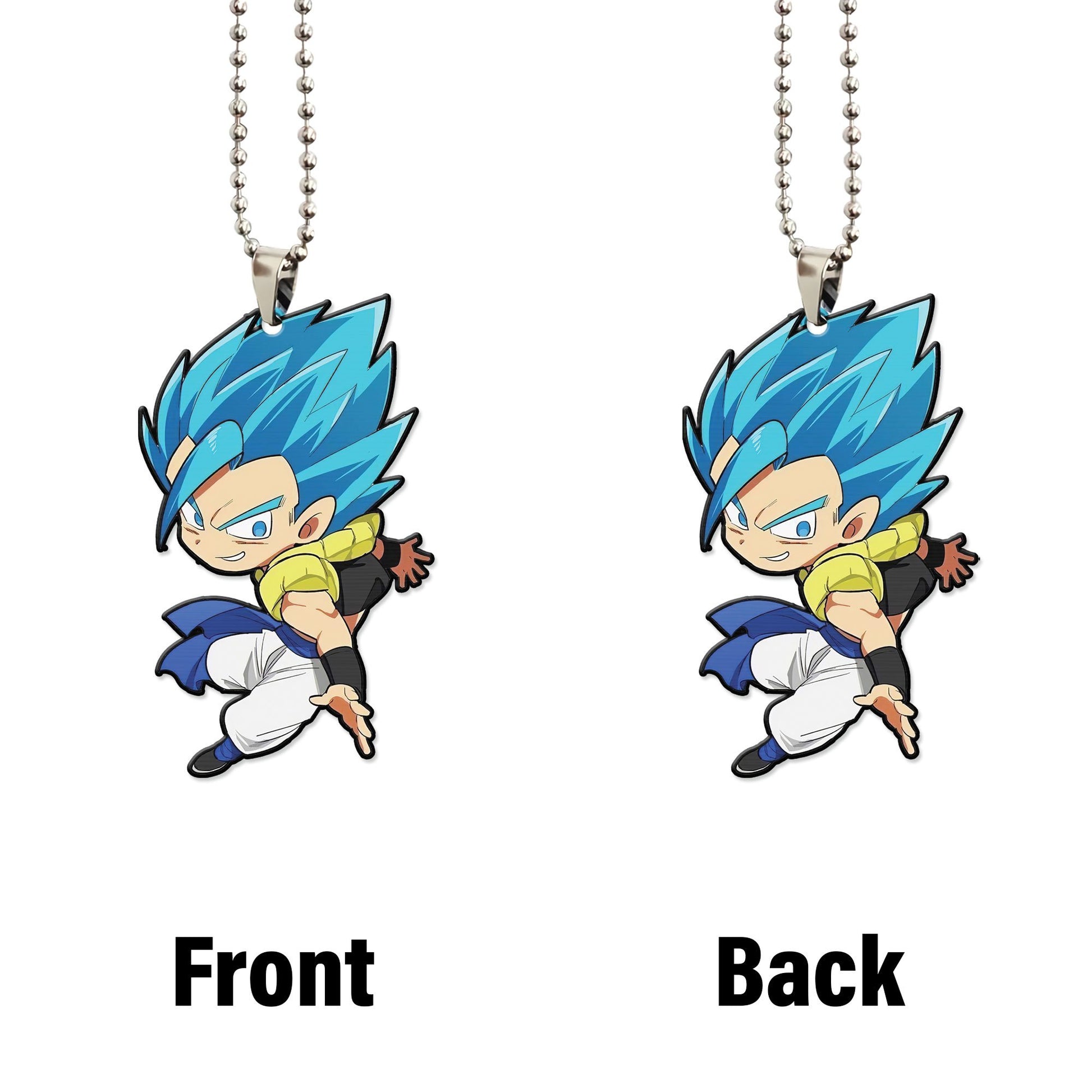 Gogeta Dragon Ball Ornament Custom Anime Car Accessories - Gearcarcover - 4