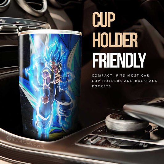 Gogeta Tumbler Cup Custom Dragon Ball Anime Car Interior Accessories - Gearcarcover - 2