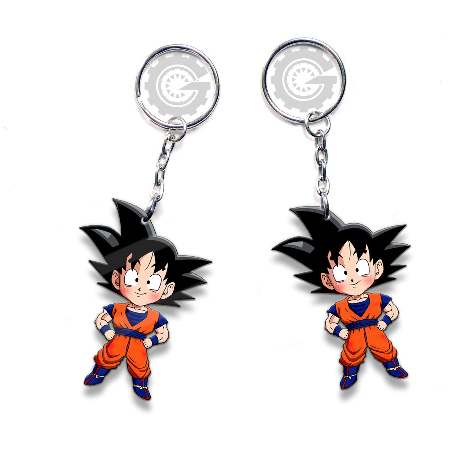 Goku Keychain Custom Dragon Ball Anime Car Accessories - Gearcarcover - 3