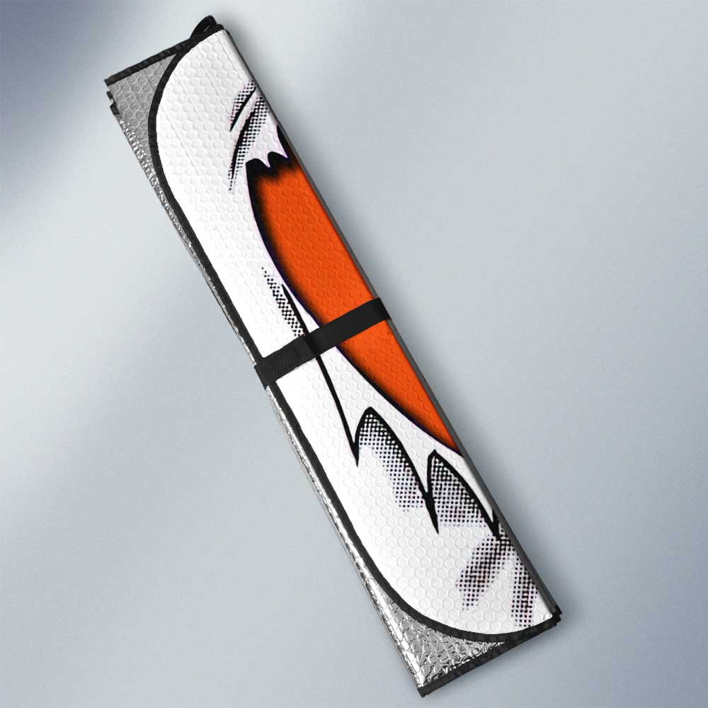 Goku Uniform Car Sunshade Custom Dragon Ball Anime - Gearcarcover - 3