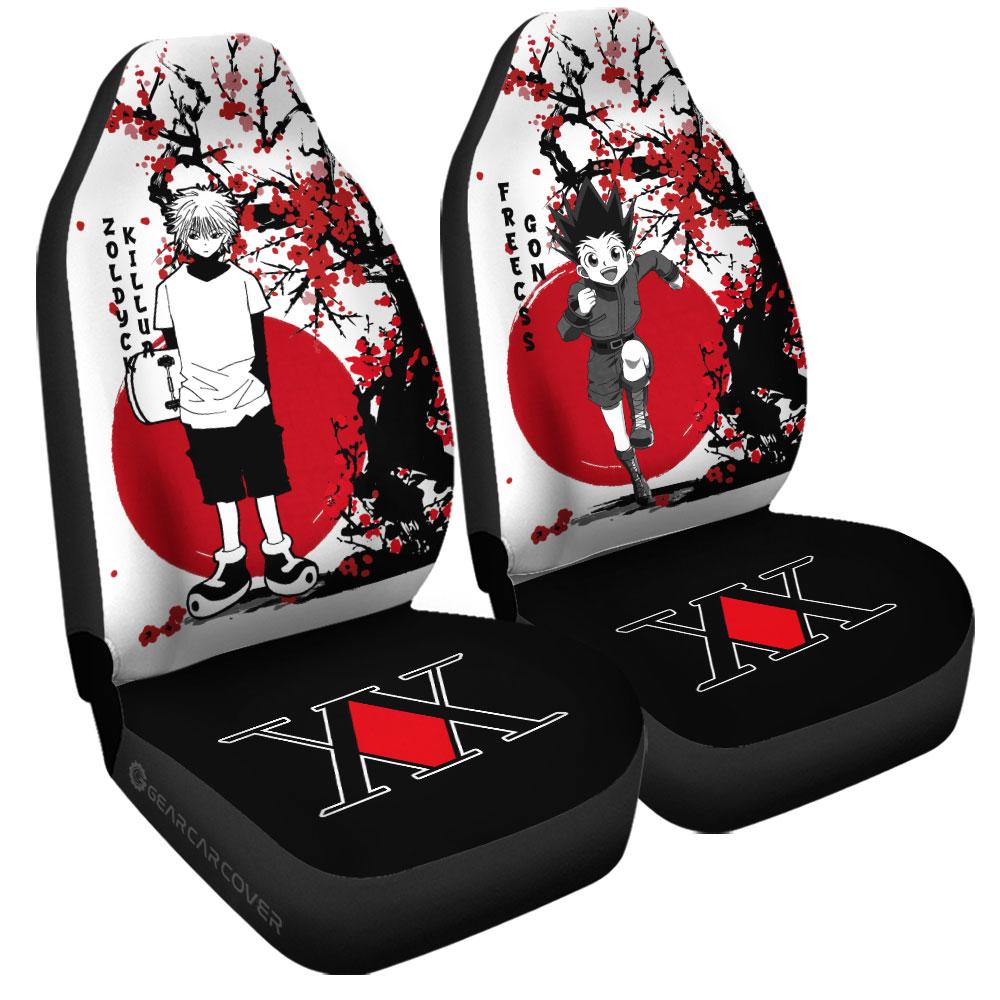 Gon Freecss And Killua Zoldyck Car Seat Covers Custom Japan Style Hunter x Hunter Anime Car Accessories - Gearcarcover - 3