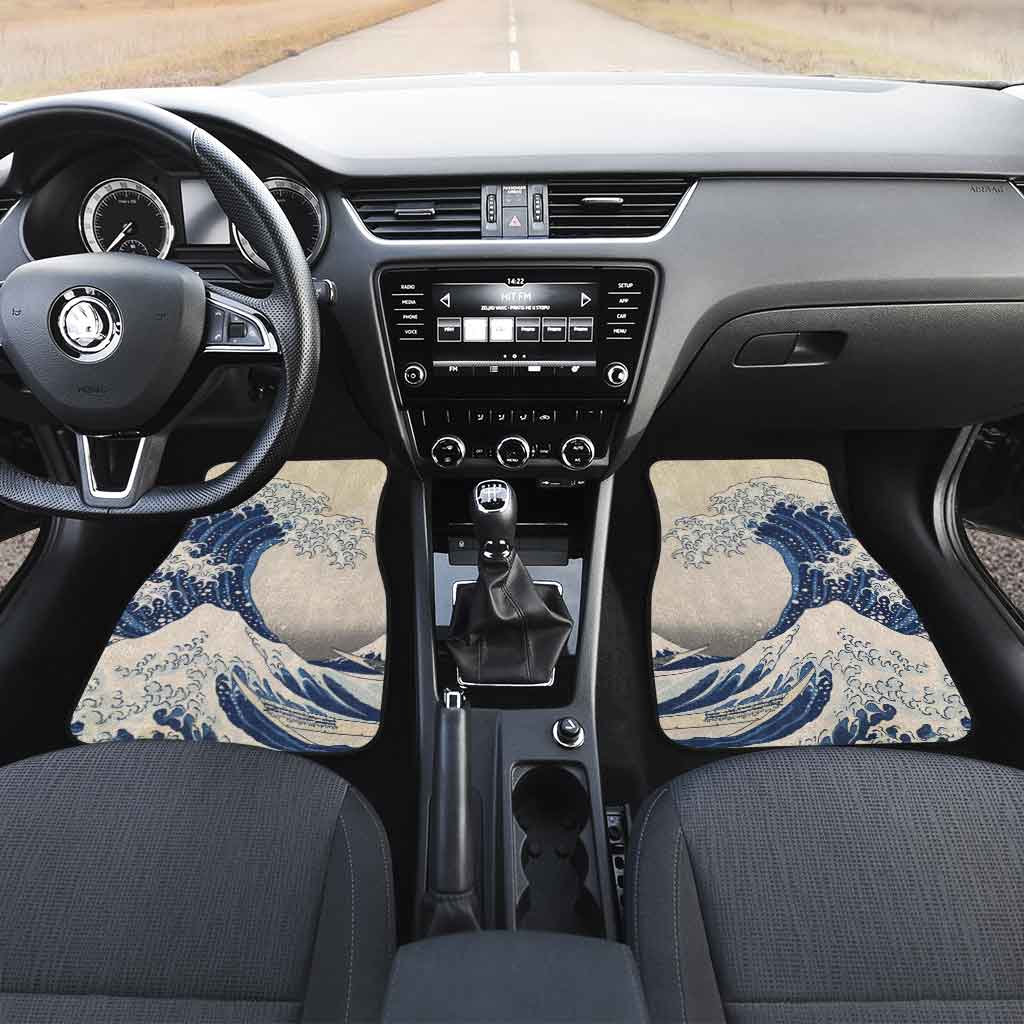 Great Wave Car Mats Off Kanagawa Custom Car Accessories Accessories - Gearcarcover - 2