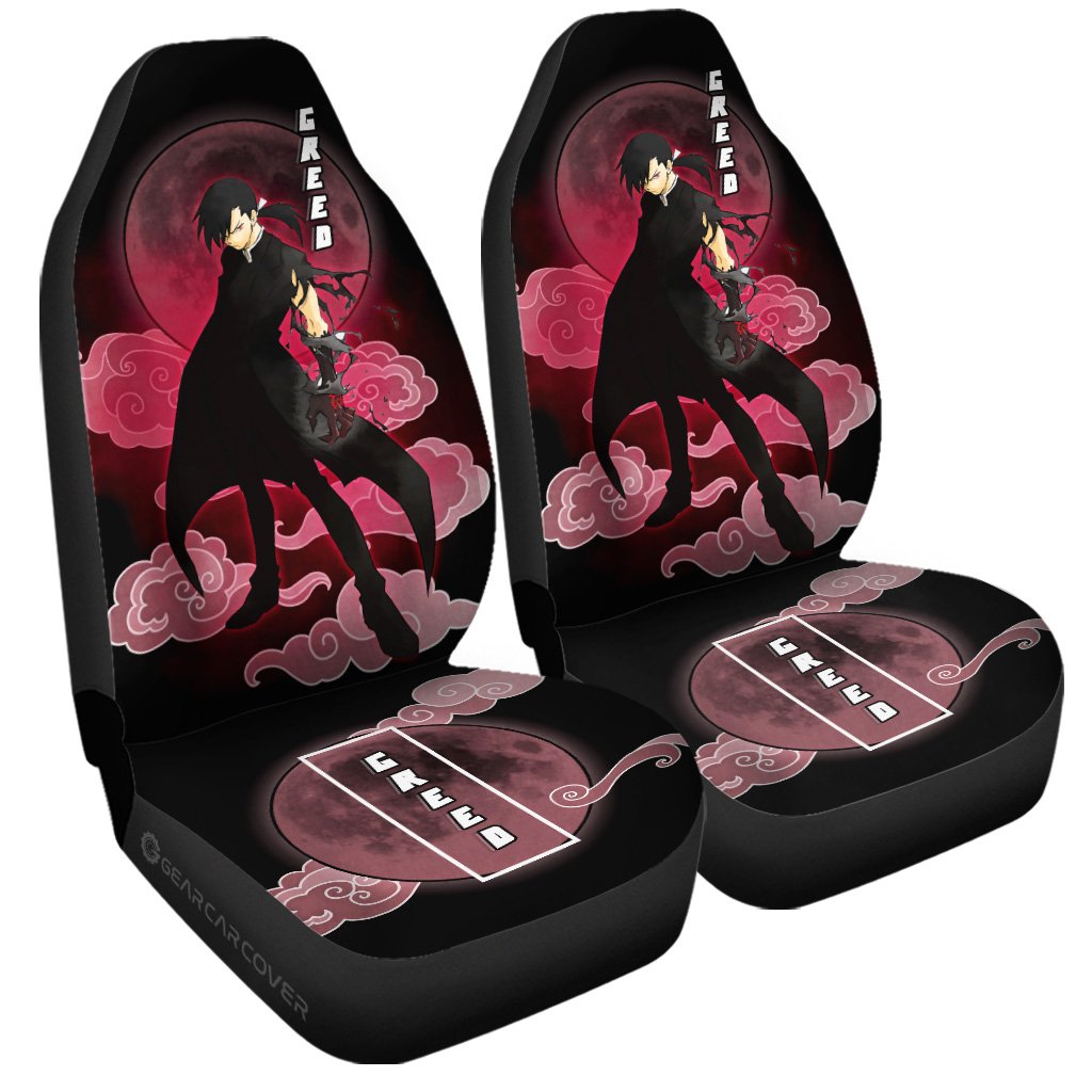 Greed Car Seat Covers Custom Fullmetal Alchemist Anime Car Interior Accessories - Gearcarcover - 3