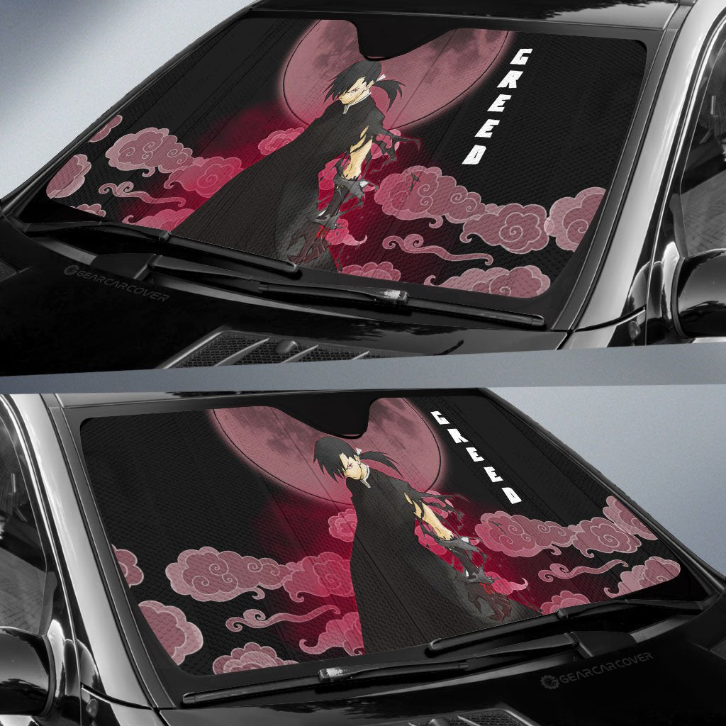 Greed Car Sunshade Custom Fullmetal Alchemist Anime Car Accessories - Gearcarcover - 2