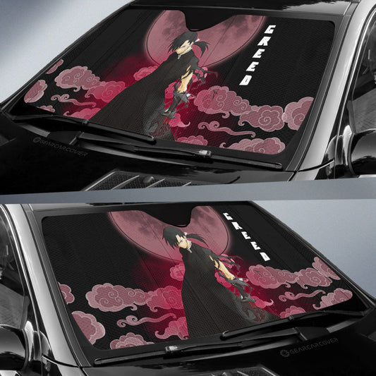 Greed Car Sunshade Custom Fullmetal Alchemist Anime Car Accessories - Gearcarcover - 2