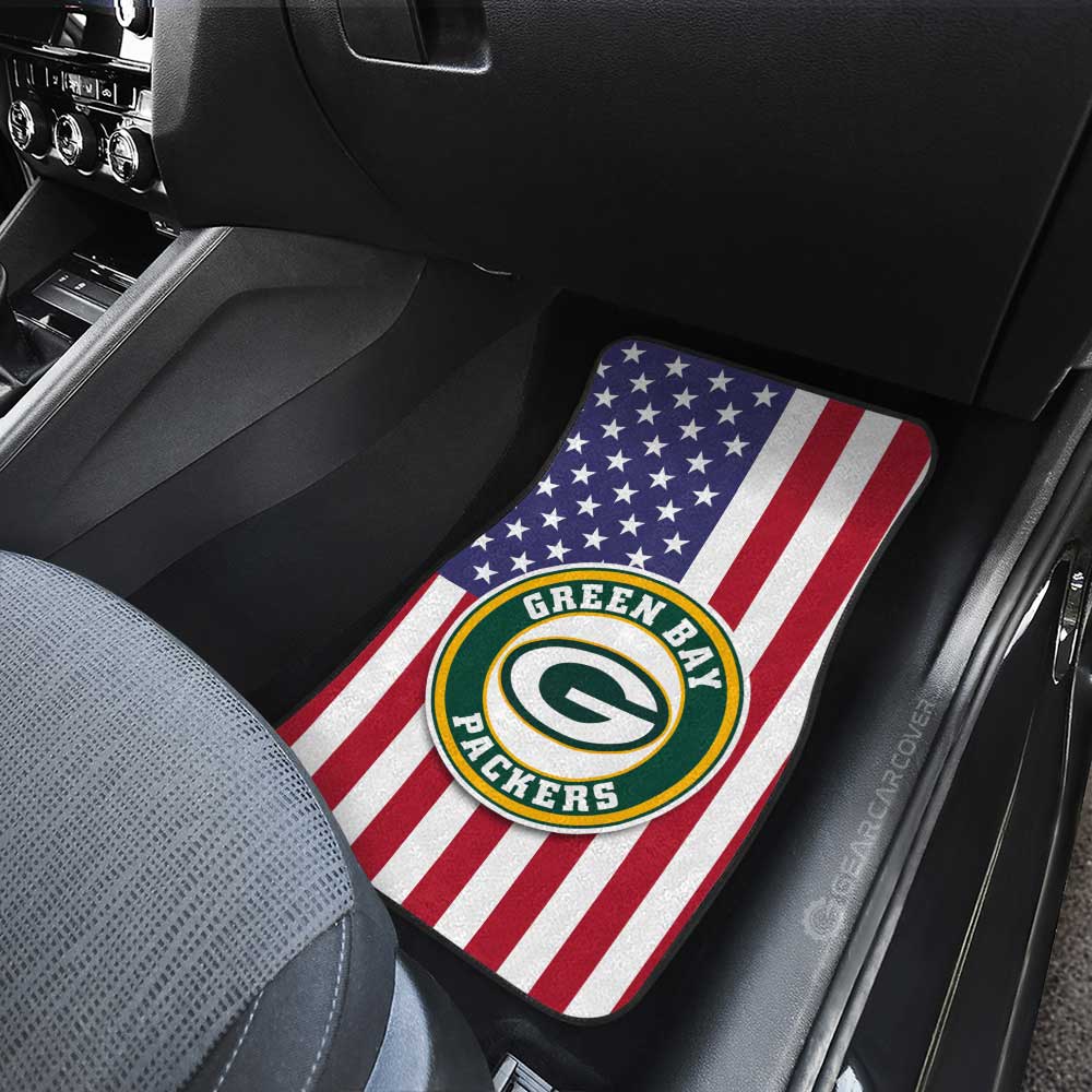 Green Bay Packers Car Floor Mats Custom Car Decor Accessories - Gearcarcover - 3