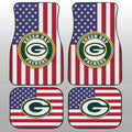 Green Bay Packers Car Floor Mats Custom Car Decor Accessories - Gearcarcover - 1