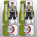 Gyomei Himejima Car Floor Mats Custom Demon Slayer Car Accessories For Anime Fans - Gearcarcover - 2