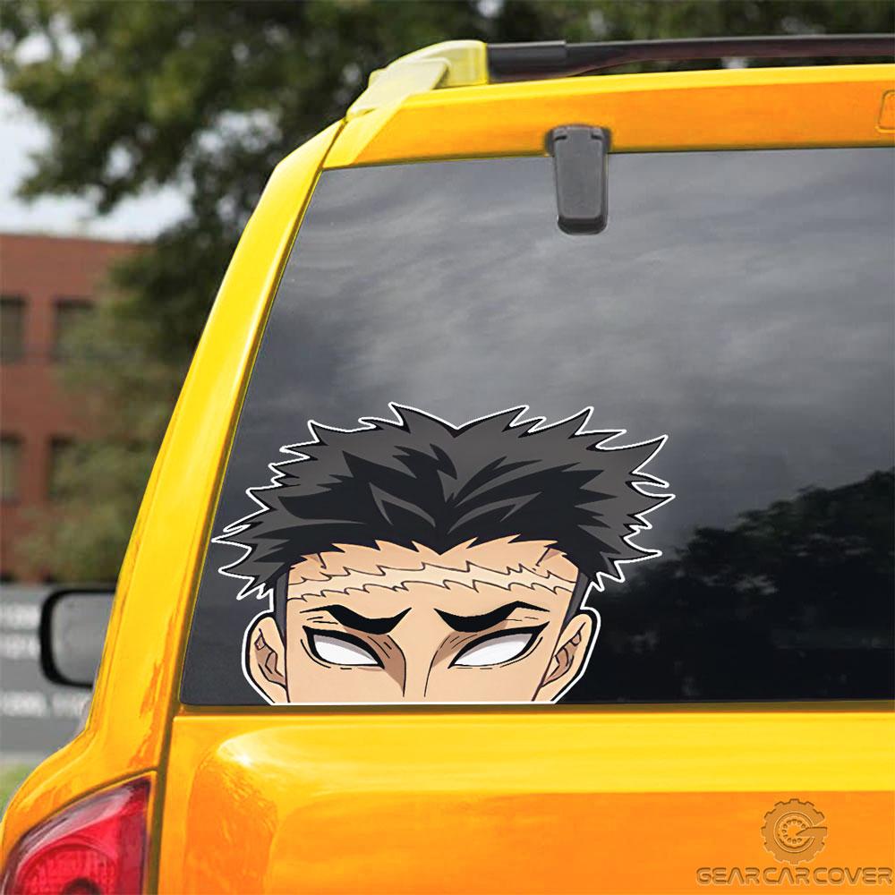 Gyomei Himejima Car Sticker Custom Demon Slayer Anime Car Accessories - Gearcarcover - 3
