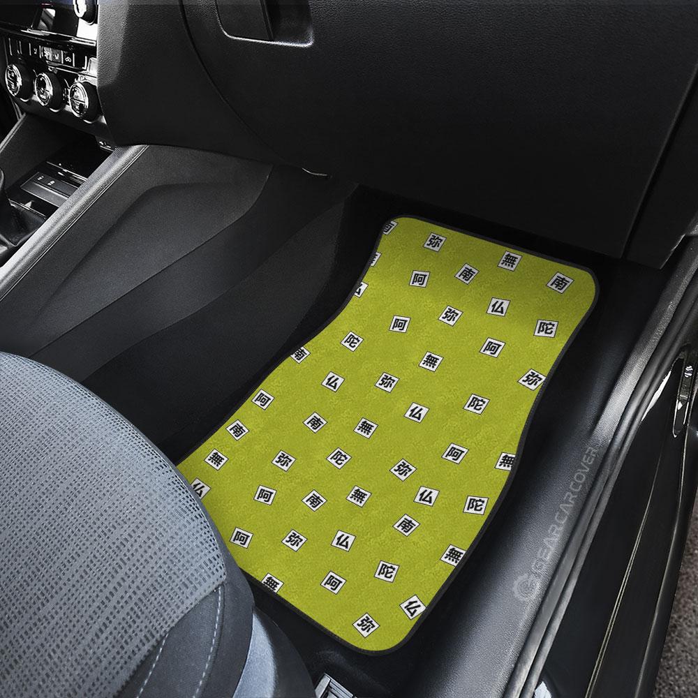 Gyomei Himejima Uniform Car Floor Mats Custom Demon Slayer Anime Car Accessories - Gearcarcover - 4