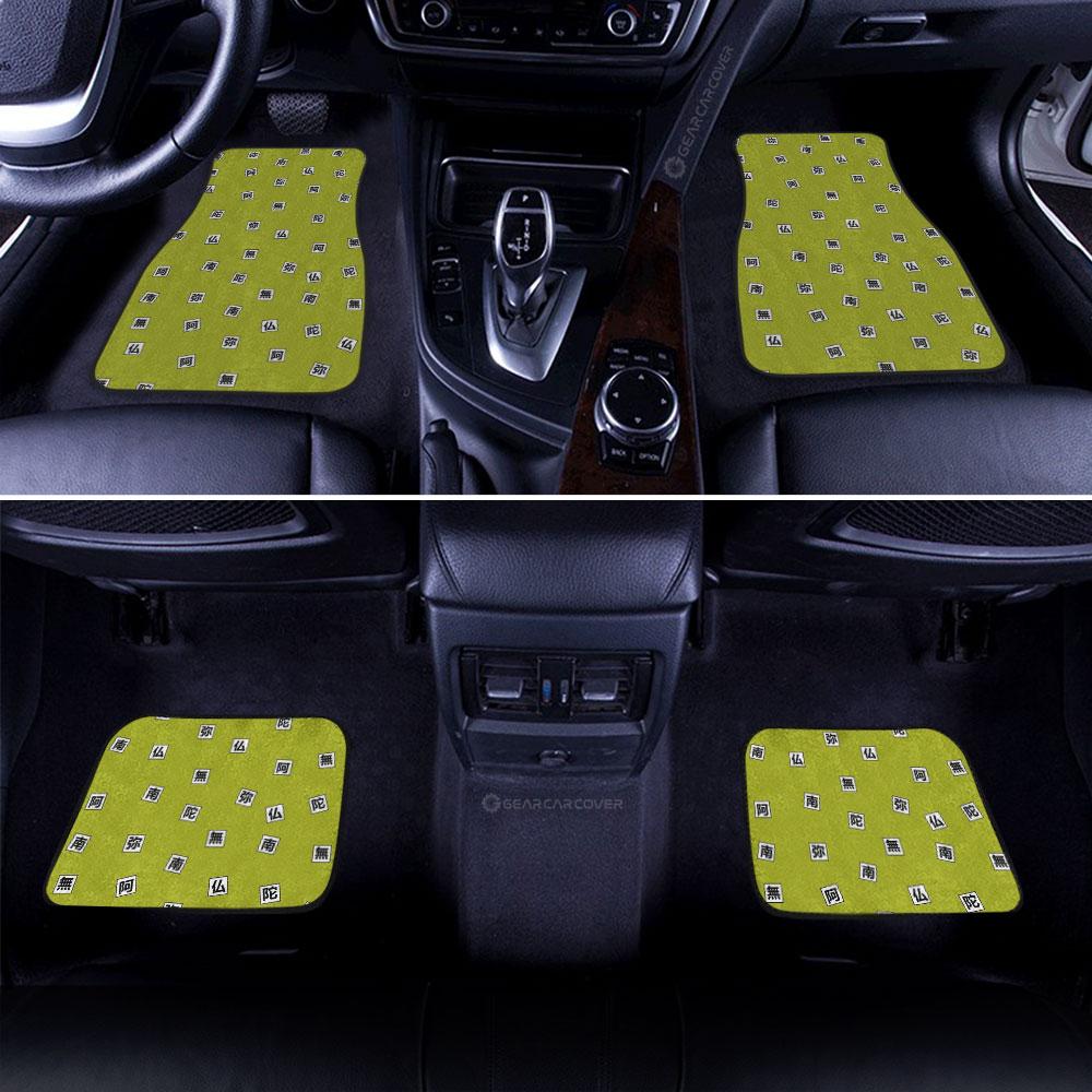 Gyomei Himejima Uniform Car Floor Mats Custom Demon Slayer Anime Car Accessories - Gearcarcover - 3
